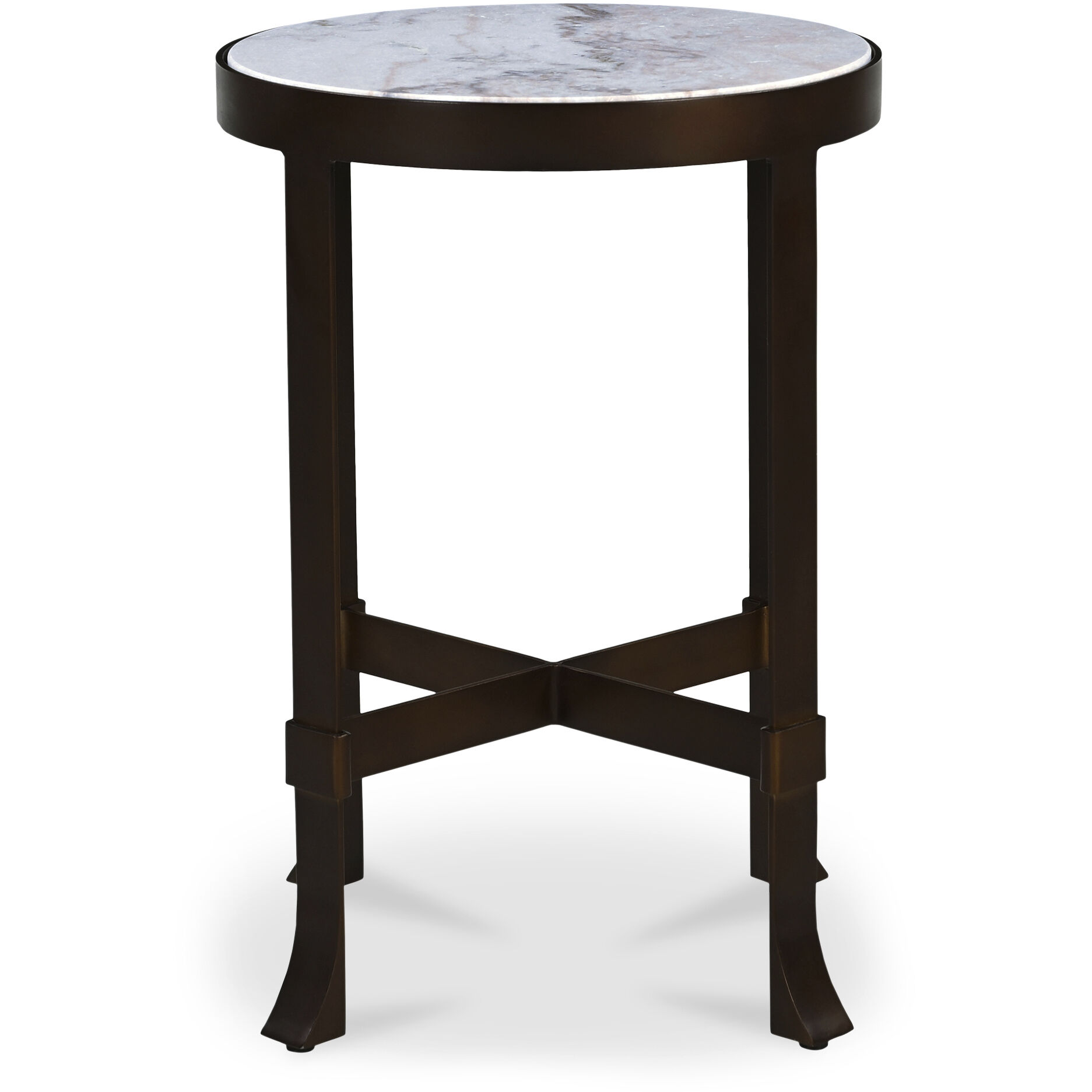 Holli Side Table in White